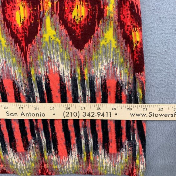 Uncle Frank Shirt Dress Womens Sz S Aztec Long Sleeve Patterned 1/4 Button Front - Picture 16 of 16